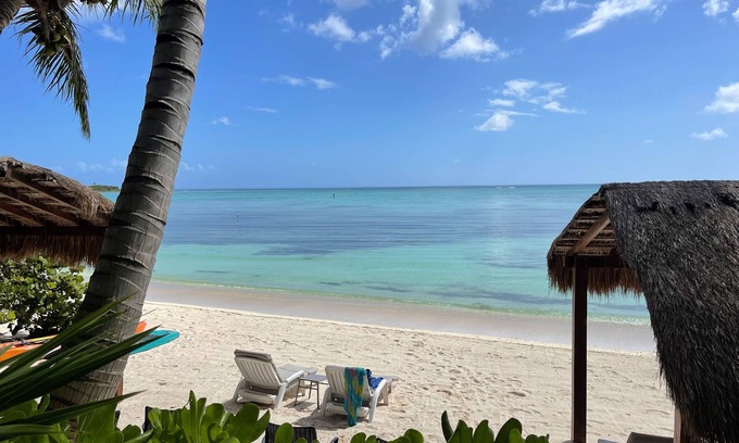 Soliman Bay Villa | Beach Villa on Best Sandy Beach in Tulum. Snorkel, Kayak, Paddleboard Included