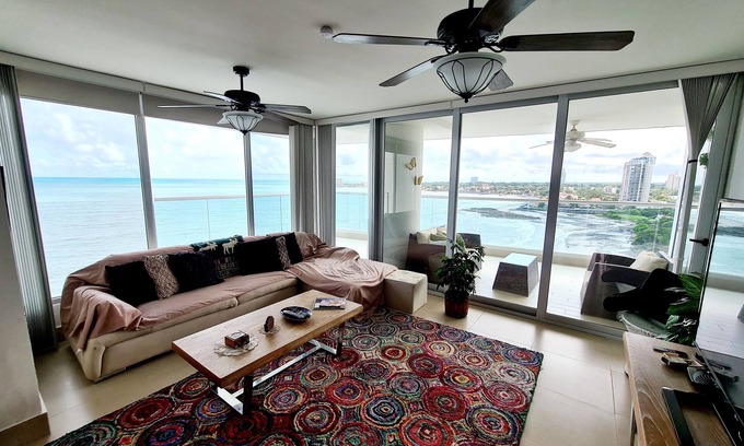 Nueva Gorgona Apartment | Beachfront Bahia! 3 Bedroom, 3.5 Bathrooms, Spectacular Pools, Flex Cancellation