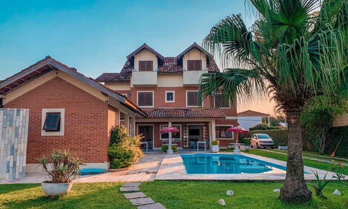 Indaia House | Beachfront House with Pool for up to 20 people