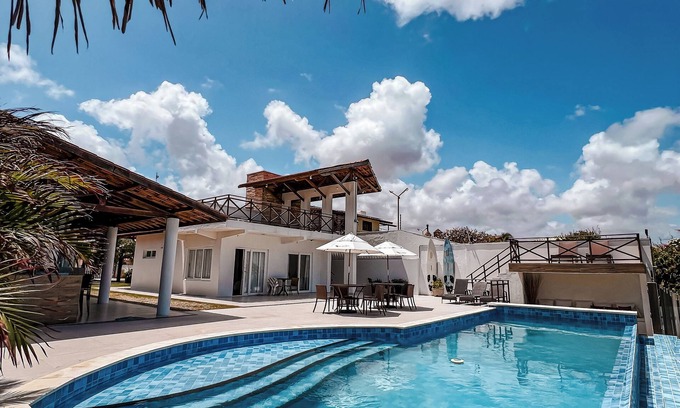 Jacauna House | Beachfront house with private pool. Comfort and charm on the coast of Ceará