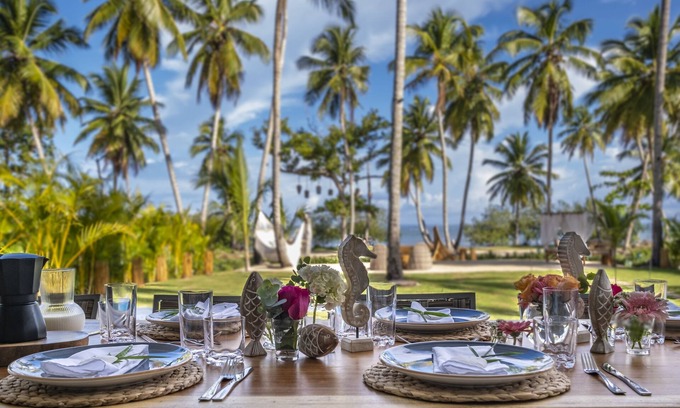 Las Terrenas Villa | ★ BEACHFRONT TOP LUXURY VILLA, Full Service incl ★
