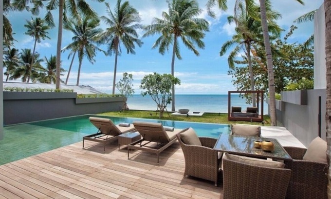 Mae Nam Villa | Beachfront Villa, Bang Por Beach, 3 Bedrooms, Private Pool, Housekeeper included