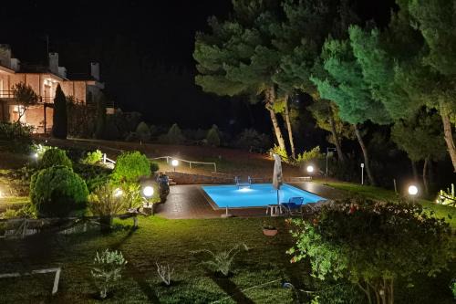 Kassandra Villa | Beachside Haven, Poolside Serenity & Sunset Magic