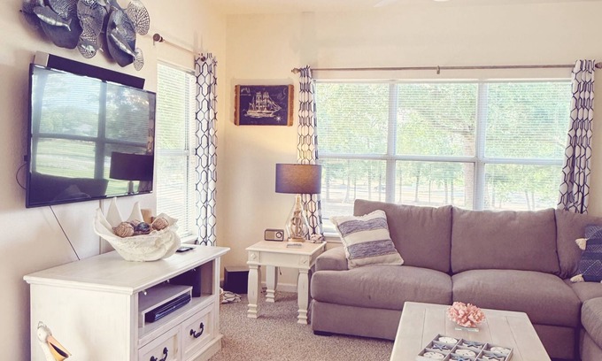 Sea Trail Condo | Beautiful 1-bedroom Sea Trail condo in Sunset Beach with beautiful views