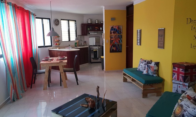 Santiago de los Caballeros Apartment | Beautiful 1bd Aparment ready for your Visit to Santiago! Near to Everything!