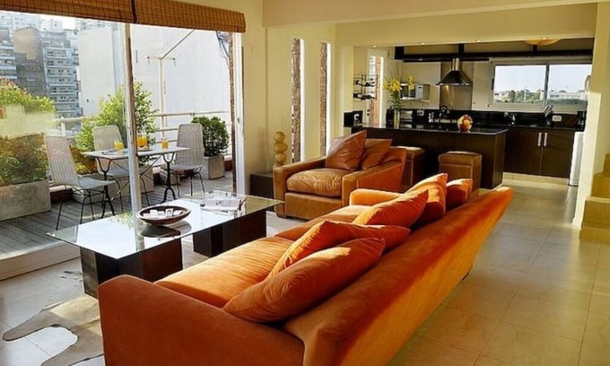 Palermo Apartment | Beautiful 2-level, 2-bedroom Penthouse in Las Canitas, Palermo, BA