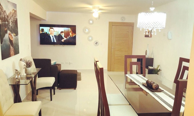 Santiago de los Caballeros Apartment | Beautiful 3BR apt-WiFi-SmartTV-Pool-Gym-Playground - Gated 24hr Security