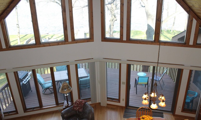 Brandon House | Beautiful 4 Bedroom Lake Home, on level lot, sandy beach, and beautiful views