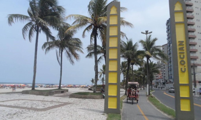 Vila Assuncao Apartment | BEAUTIFUL APARTMENT ON THE BEACH ON 14 FLOOR