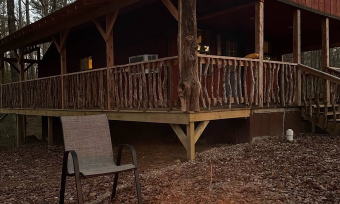 Mount Ida Cabin | Beautiful cabin on a beautiful property. Secluded and quiet! Close to town!