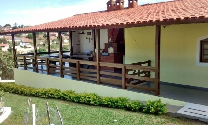 Chacaras Fernao Dias House | beautiful chacara, swimming pool, sauna, party room, barbecue, pizza oven,