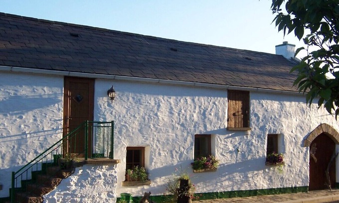 Rousky House | Beautiful converted stone barn, huge open fire, panoramic view of countryside