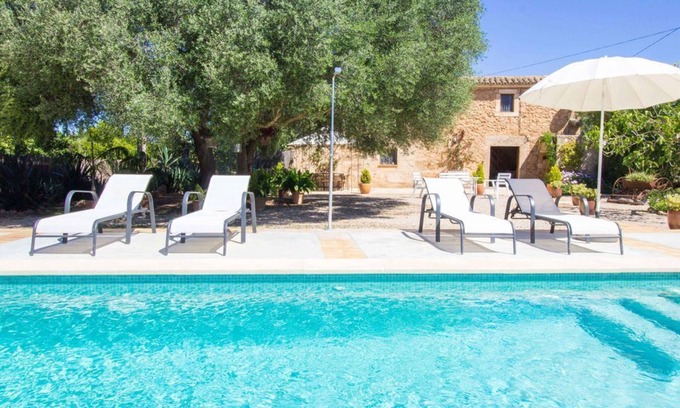 Algaida Villa | Beautiful country house with A/C and exclusive pool