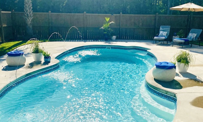 Charleston House | Beautiful Daniel Island Home with Pool Getaway