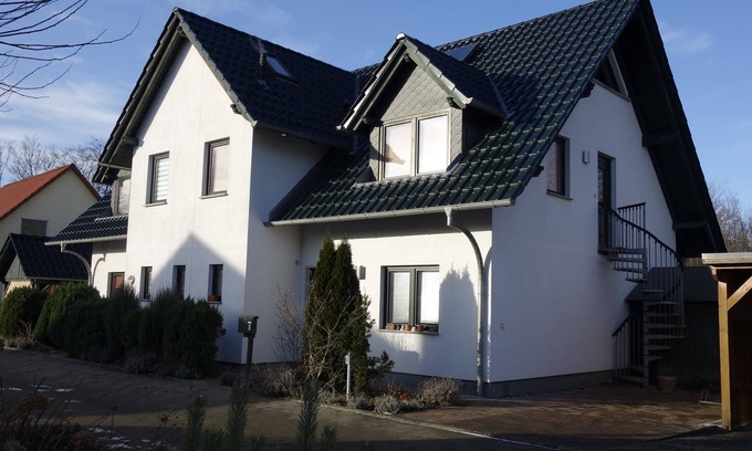 Ladebow Apartment | Beautiful vacation apartment with covered terrace in a quiet location