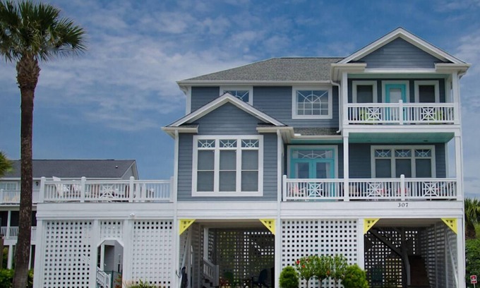 Edisto Island House | Beautiful Edisto 2nd Row Home with Ocean Views