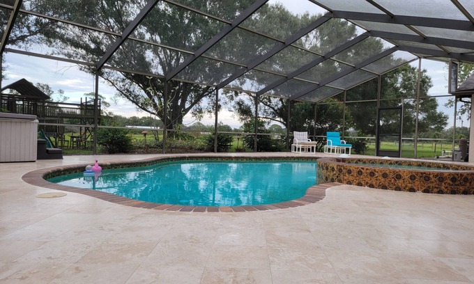 Lake Sarasota House | Beautiful Home with Pool on 3 Acres of Privacy.
