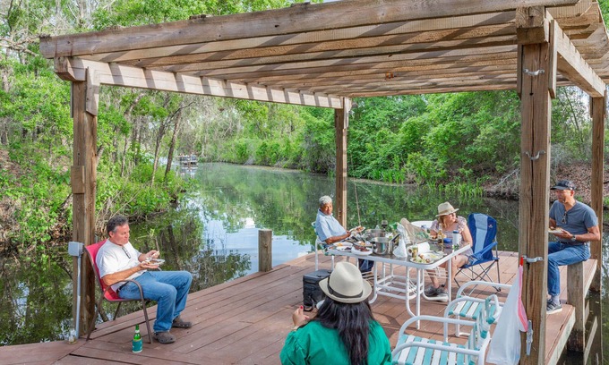Weirsdale House | Beautiful House, On the River, Kayaks, Large Dock