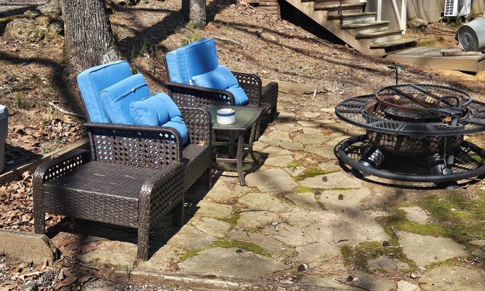 White Cabin | Beautiful lake front cabin with dock on prettynWilderness Camp nLAKE ALLATOONA