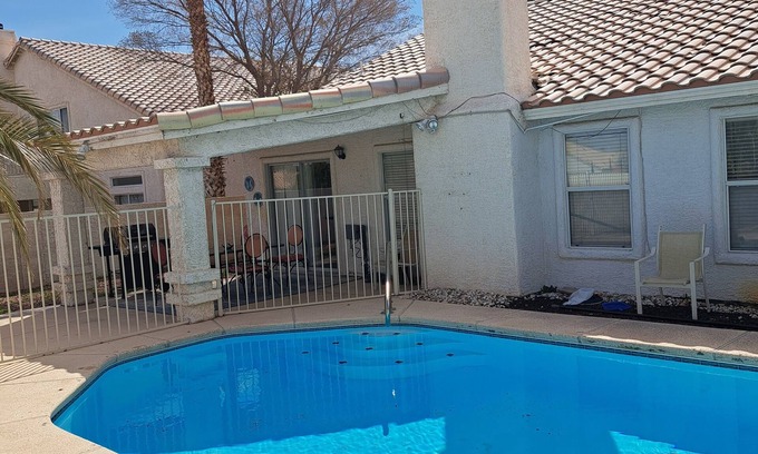 Desert Shores House | Beautiful Lone Mountain Pool Home that sleeps up to 10 people!