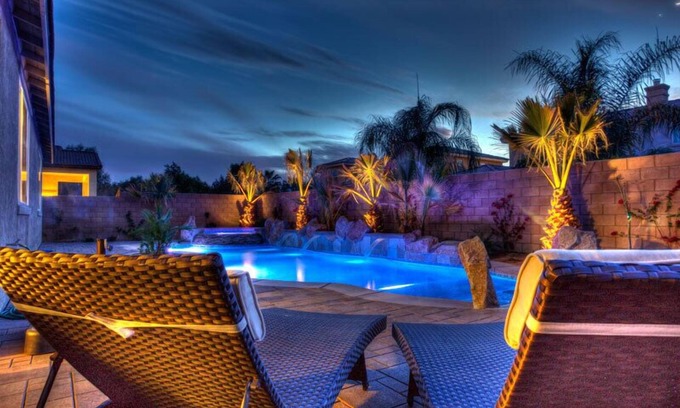 Indio House | Beautiful New Private, 4 Bedroom Home With 40 Foot Salt Water Pool