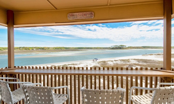 North Myrtle Beach Condo | Beautiful Oceanfront/Inlet Views 2BR/2BA Gated Condo With Pool - Sleeps 6