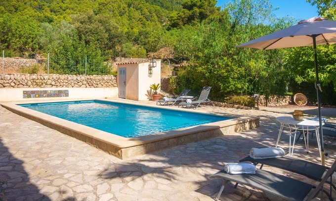 Alaro House | Beautiful private villa with A/C, private pool, WIFI, TV, patio, panoramic view and parking