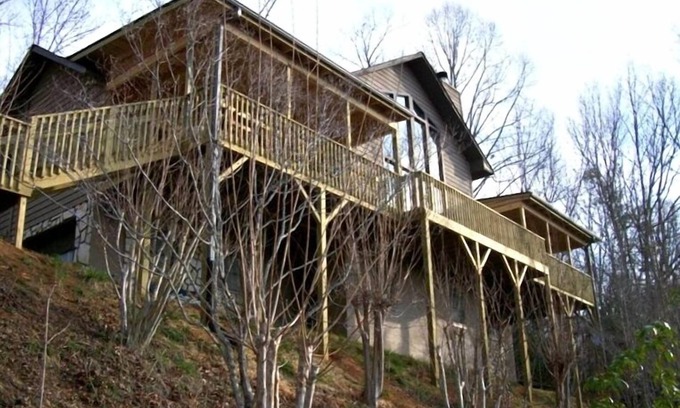 Franklin Cabin | BEAUTIFUL VIEW OF SMOKY MOUNTAINS