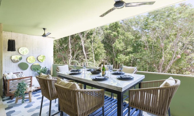 Zama Apartment | Beautiful Villa Tu-Kaán - 2BR Jungle Retreat at Aldea Zama