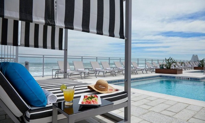 East Daytona Hotel | Best Place to Unwind! Beachfront Property w/Outdoor Pool, Pets Allowed