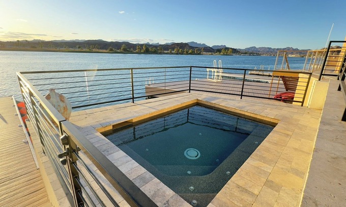 Cienega Springs House | BEST Riverfront Parker Home with LARGE dock and AMAZING views!