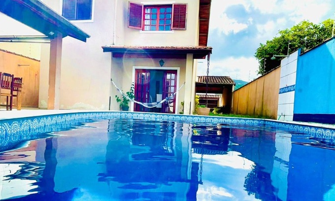 Jardim California House | Big house with pool