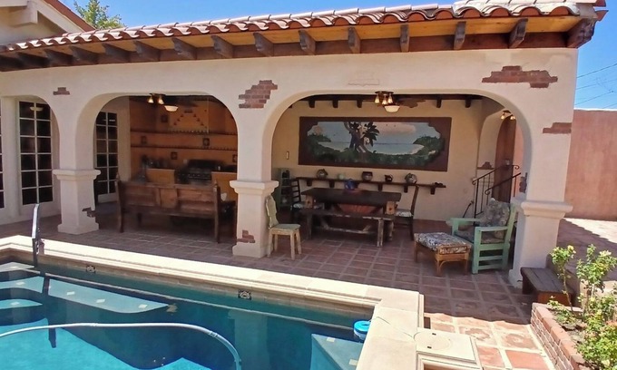 Baker Street House | BIG ONE OF A KIND EUROPEAN SPANISH MEXICAN HACIENDA HOUSE W/POOL ARTSY VINTAGE