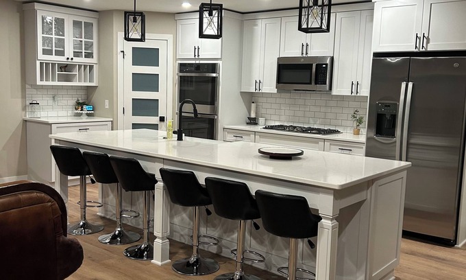 Trego House | Birchwood Farms – 25 Acres, ATV & Snowmobile Trails, Sleeps 12, Pure Adventure!