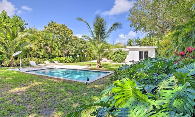 Biscayne Park House | Biscayne Park Urban Oasis w/Lush Backyard!