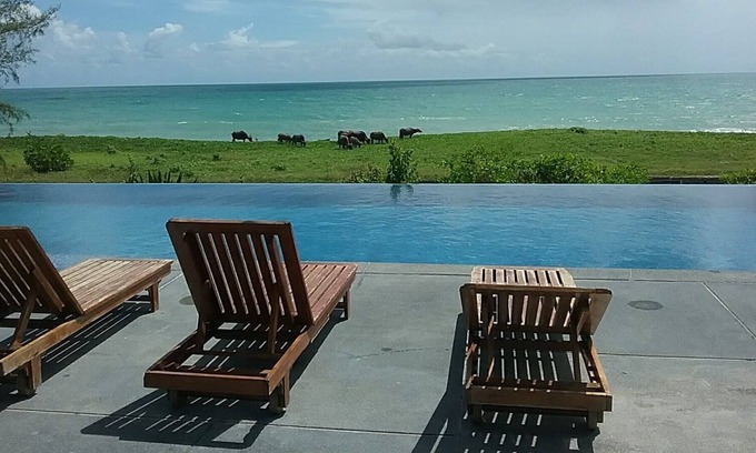 Mai Khao Villa | Black Pearl Beachfront Villa. Luxurious privacy on quiet beach.