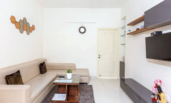 HITEC City Apartment | BluO Studio Hitech City - Gym, TT, Terrace Garden