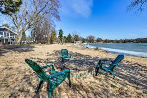 Nekoosa House | Boat Dock, Hot Tub and Deck Lakefront Nekoosa Home!