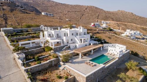 Mykonos Villa | Bohemian Blue Villa - 7 BDRM - beach in 200m - MG Villas