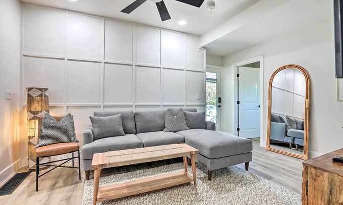 Folsom House | Boho-Chic Folsom Retreat: Walkable Location!