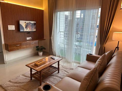 Shaikpet Apartment | Boho Nest -Aesthetic 2BHK with Smart TV, Kitchen, Cozy Bedrooms & Peaceful Ambience