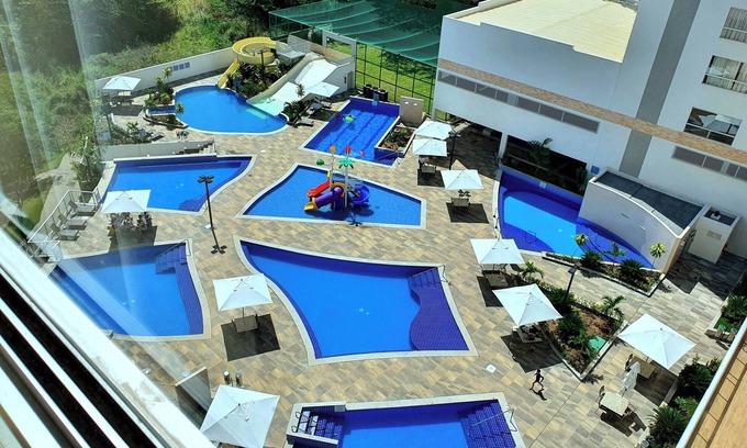 Pousada do Rio Quente Apartment | Apt com Acesso ao Rio/completo com Ar/Proximo ao Hot Park