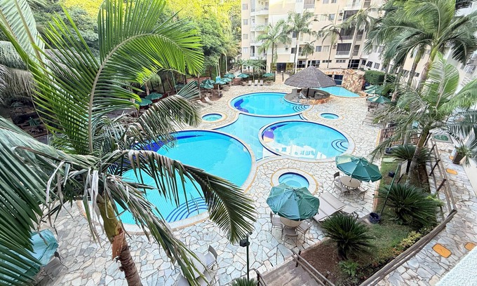 Pousada do Rio Quente Apartment | Paradise Rio Quente/Apto 1 QTO