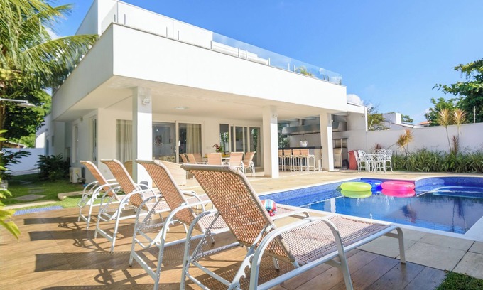 Praia de Barequecaba House | High standard house, with 5 suites, 50m from Barequeçaba beach