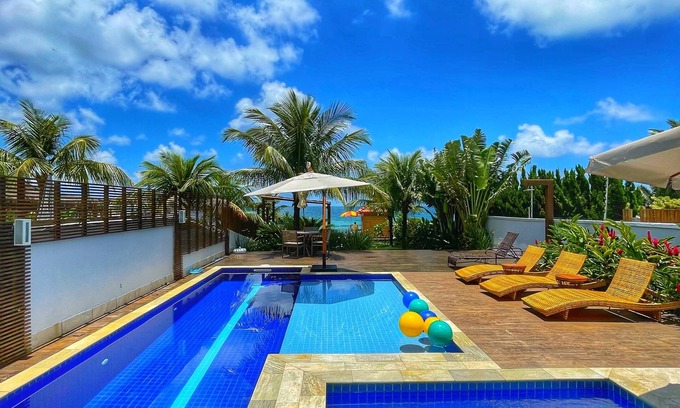 Maresias House | Incrível Casa PÉ NA Areia - NA Praia DE Maresias - Disponível Réveillon