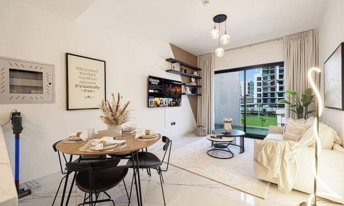 Al Barsha Apartment | Brand New 1BR w/Pool, Sauna & Gym