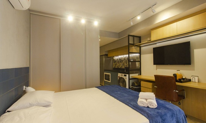 Consolacao Apartment | Brand new studio 10 minutes from Av. Paulista - Belint 01