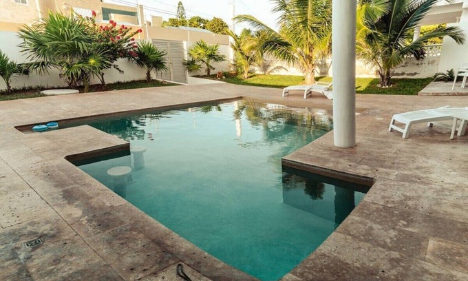 Chelem Villa | Breathtaking loft-style 3BR beach Villa, feel the