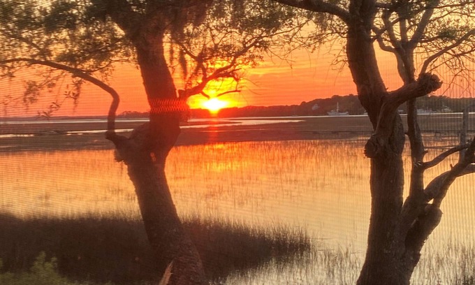 Seabrook Island Villa | Breathtaking Salt Marsh Views & Sunsets & Kayaking with Dolphins