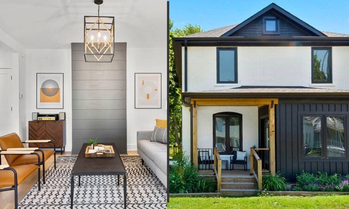 Three Oaks House | Breezy Chic: Fresh Spring Vibes at The Modern Oak walkable to town!